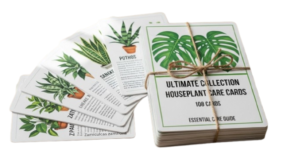 Ultimate Collection: 108 Houseplant Care Cards