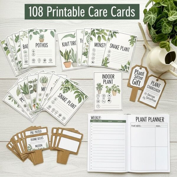Ultimate Collection: 108 Houseplant Care Cards test