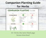 Companion Planting Guide | Garden Organizer | Plant Guide