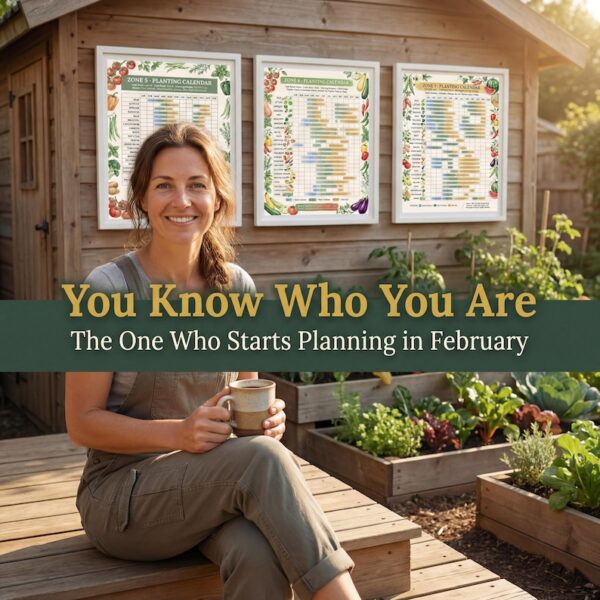 Vegetable Planting Calendar Bundle | USDA Zone Guide (Zones 3–9) | Printable Garden Planner | Instant PDF Download