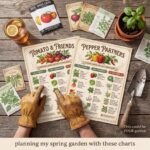 Companion Planting Guide  | Vegetable Garden Charts & Pairing Guide | Printable Garden Planner | Instant PDF Download