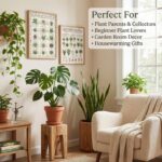 Houseplant Care Guide Prints | Beginner Plant Parent Charts | Printable Plant Care Bundle | Instant PDF Download